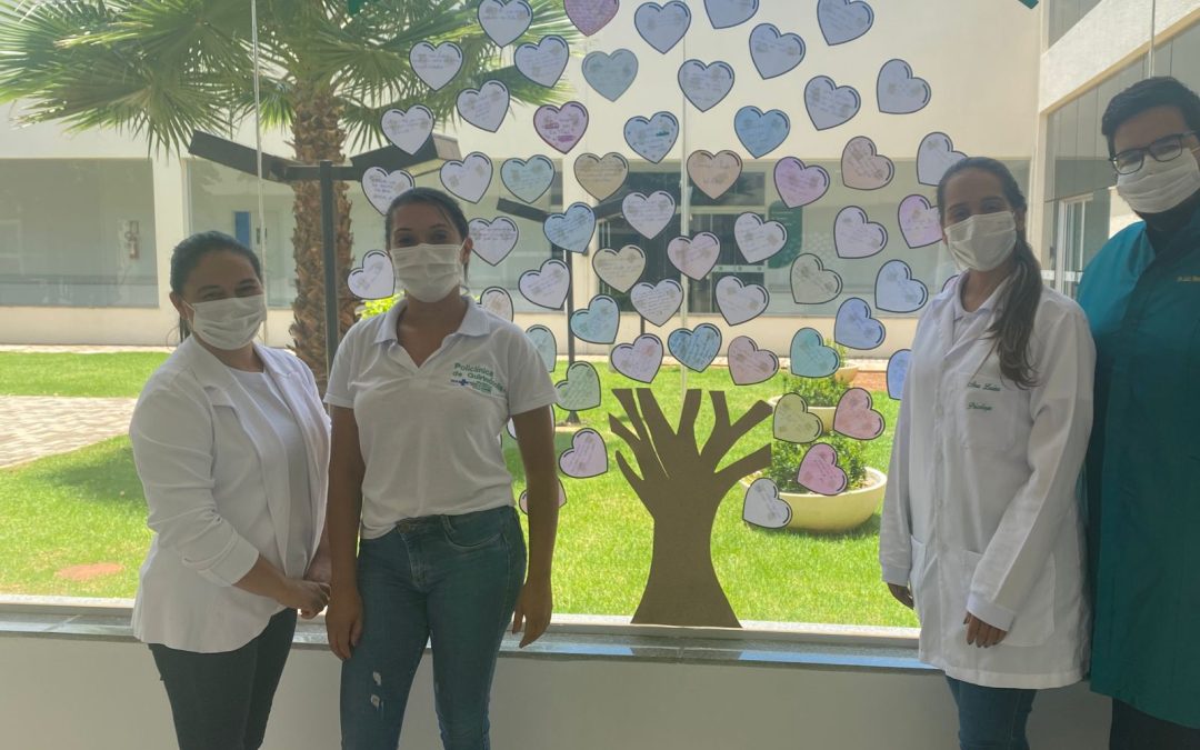 Policlínica de Quirinópolis lança projeto Árvore da Amizade