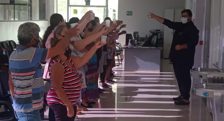 Policlínica de Quirinópolis celebra Dia Internacional da Felicidade e Bem-estar