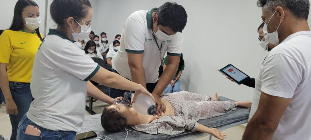Profissionais da Policlínica de Quirinópolis recebem treinamento sobre primeiros socorros