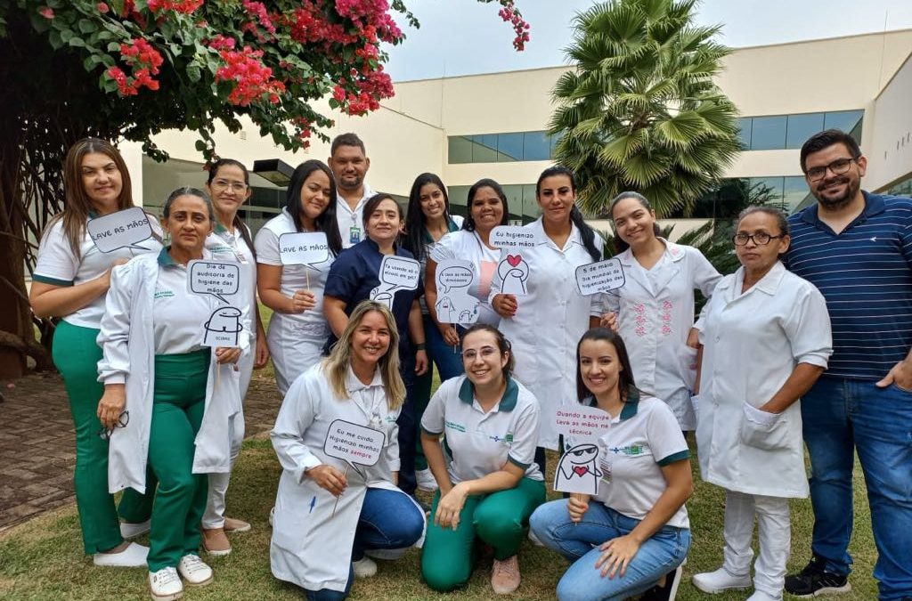 Policlínica de Quirinópolis lembra Dia Mundial da Higiene das Mãos