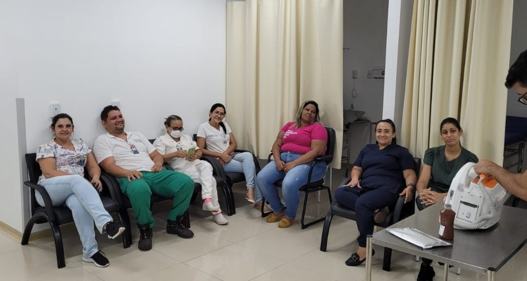 Policlínica de Quirinópolis qualifica equipe de enfermagem
