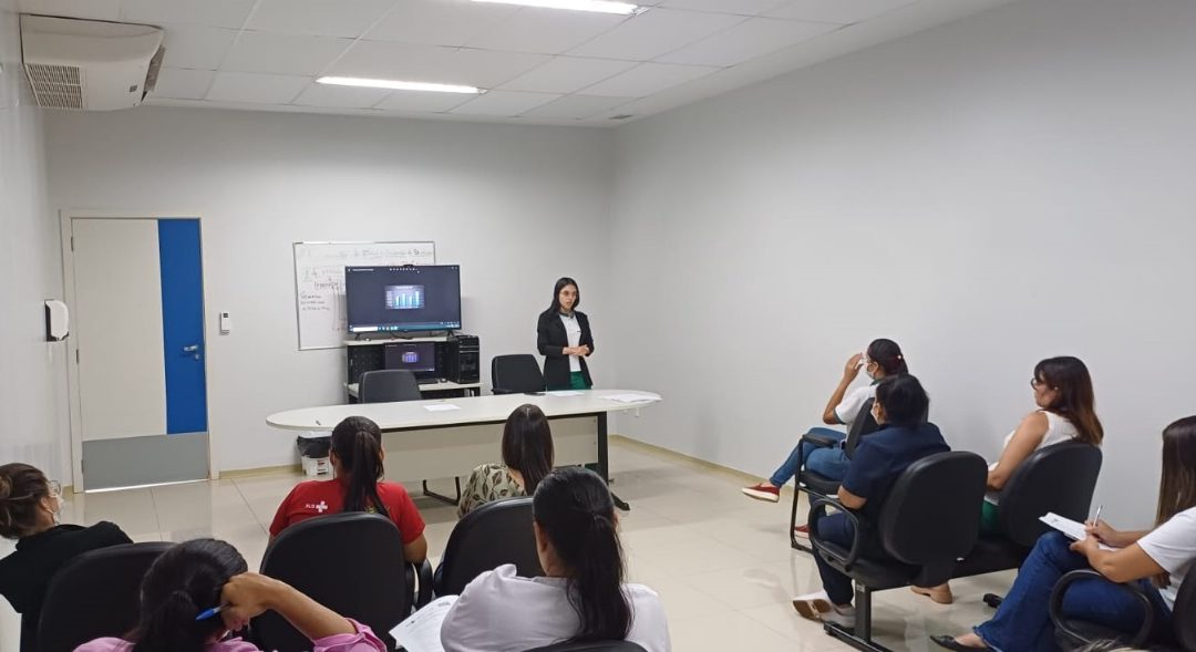 Palestra na Policlínica de Quirinópolis instrui sobre sustentabilidade