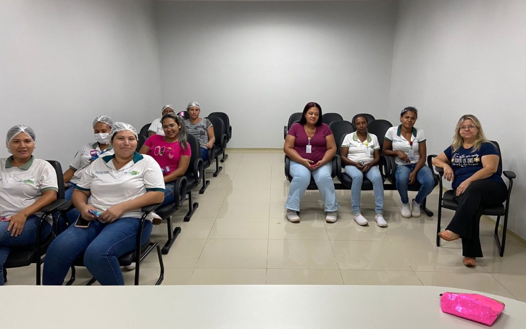 Policlínica de Quirinópolis treina equipe de higienização e limpeza