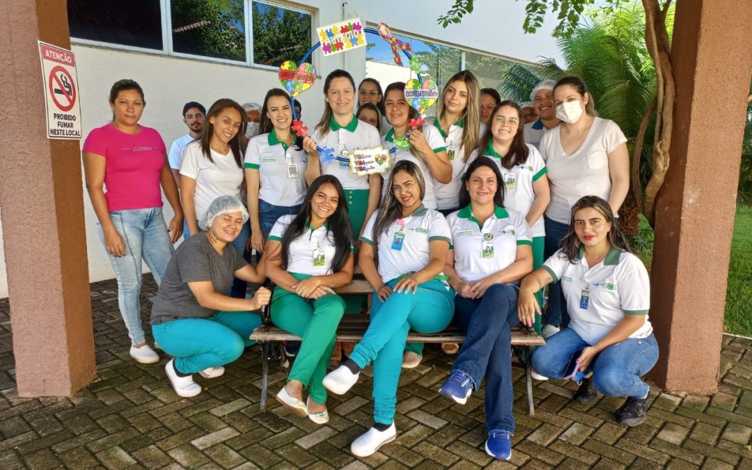 Policlínica de Quirinópolis conscientiza a respeito do Abril Azul