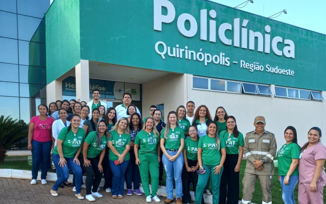 Policlínica de Quirinópolis realiza Semana Interna de Prevenção de Acidentes do Trabalho